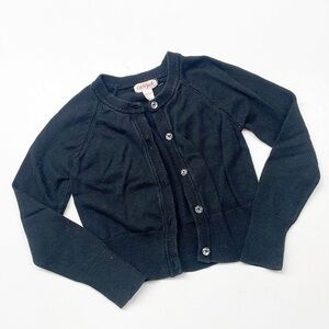 Cat & Jack girls black cardigan